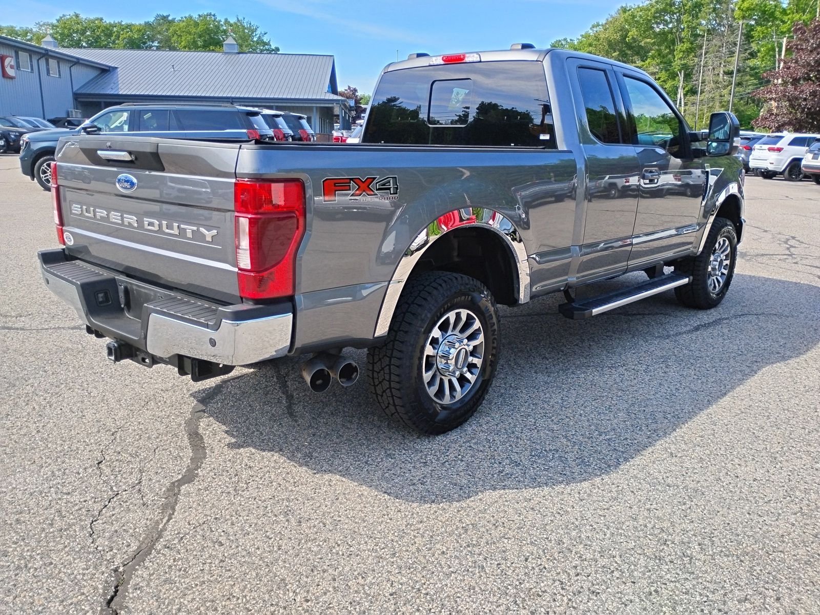 Certified Used 2022 Gray Ford Lariat image 7