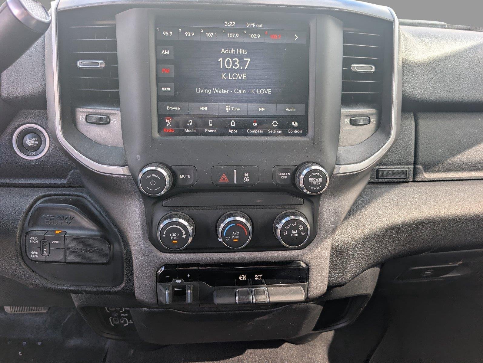 Used 2021 Bright White Clearcoat Ram Big Horn image 19