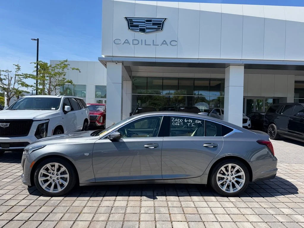 Used 2020 Steel Metallic Cadillac Luxury image 1
