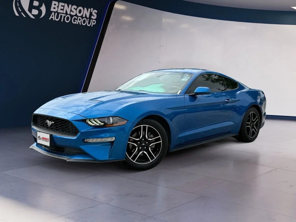 Used 2021 Blue Ford EcoBoost image 1