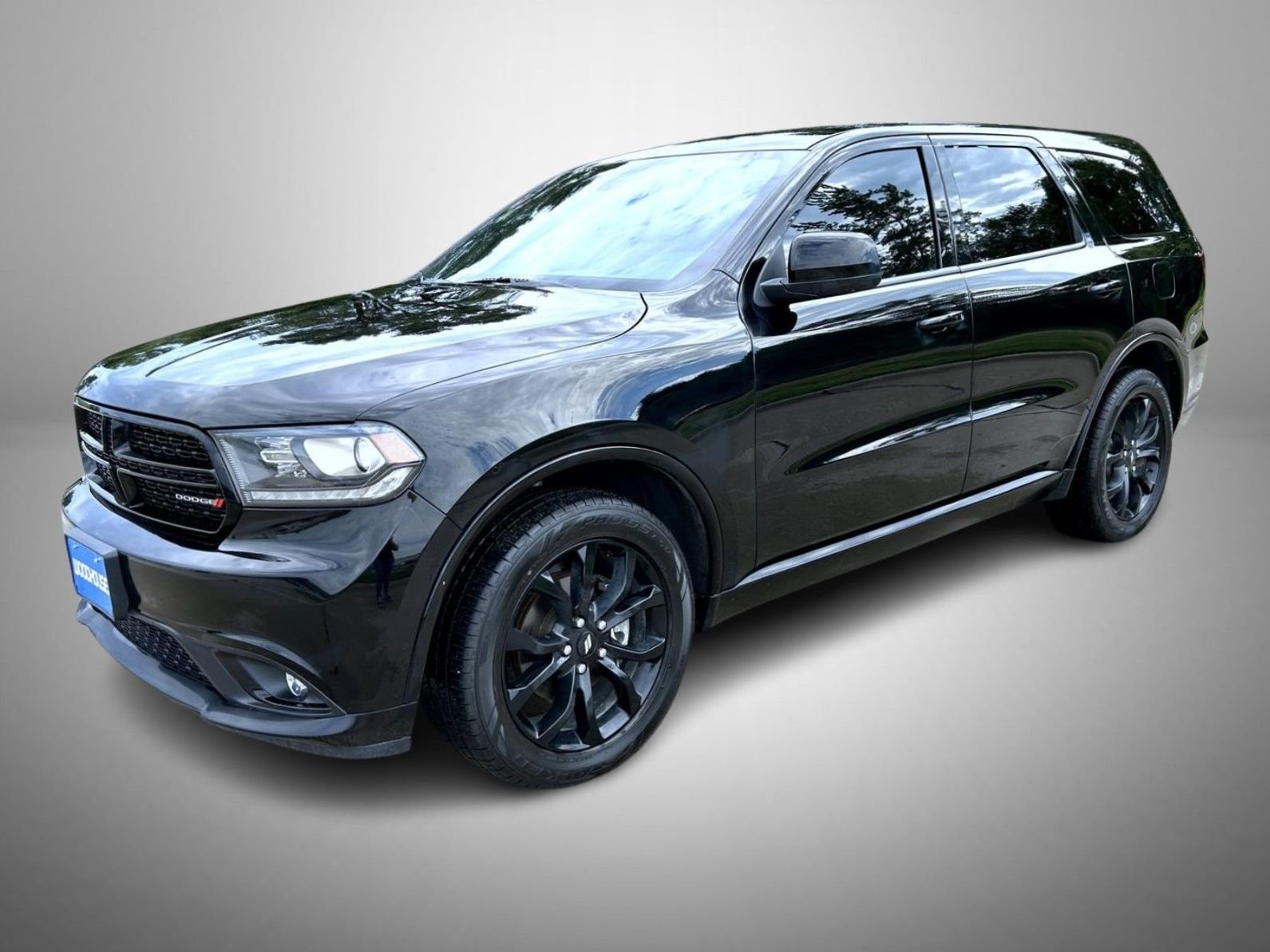 Used 2020 Black Clearcoat Dodge SXT Plus image 1