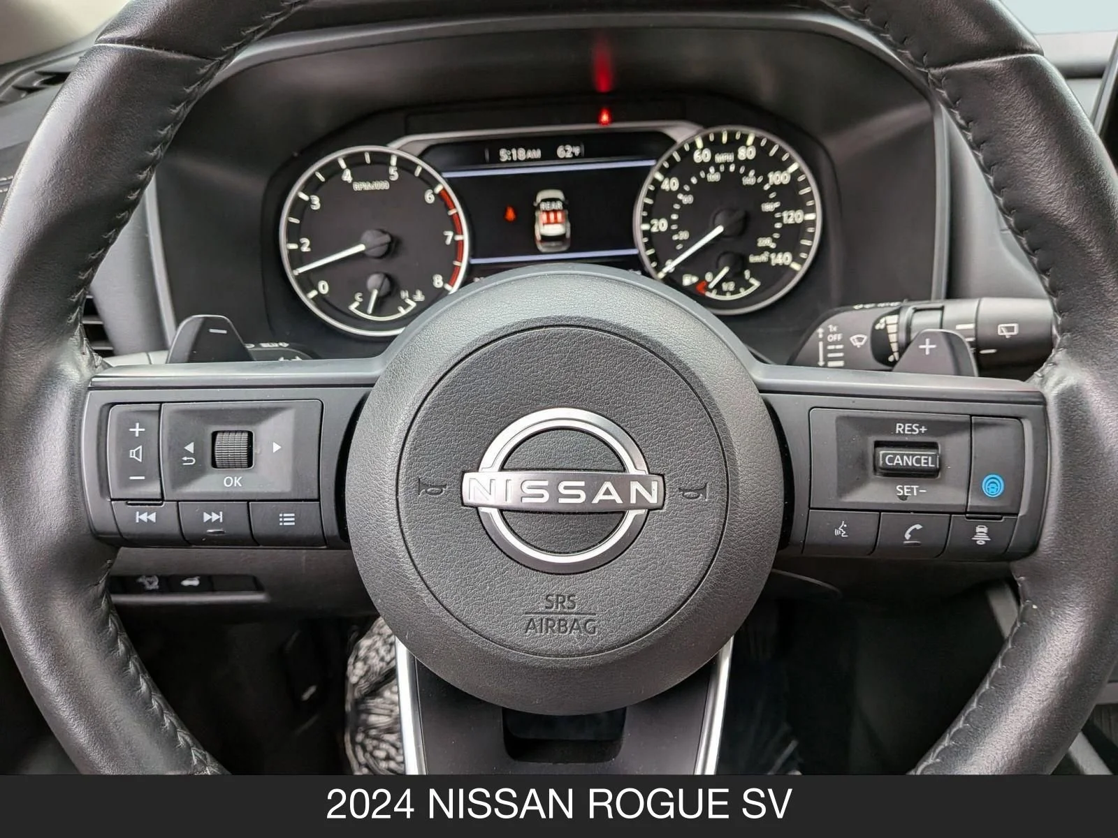 Used 2024 Super Black Nissan SV image 12