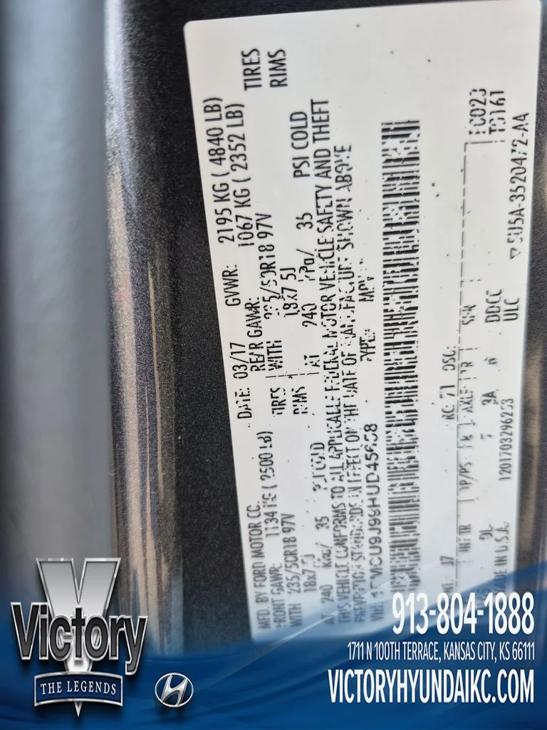 Used 2017 Gray Ford Titanium image 28