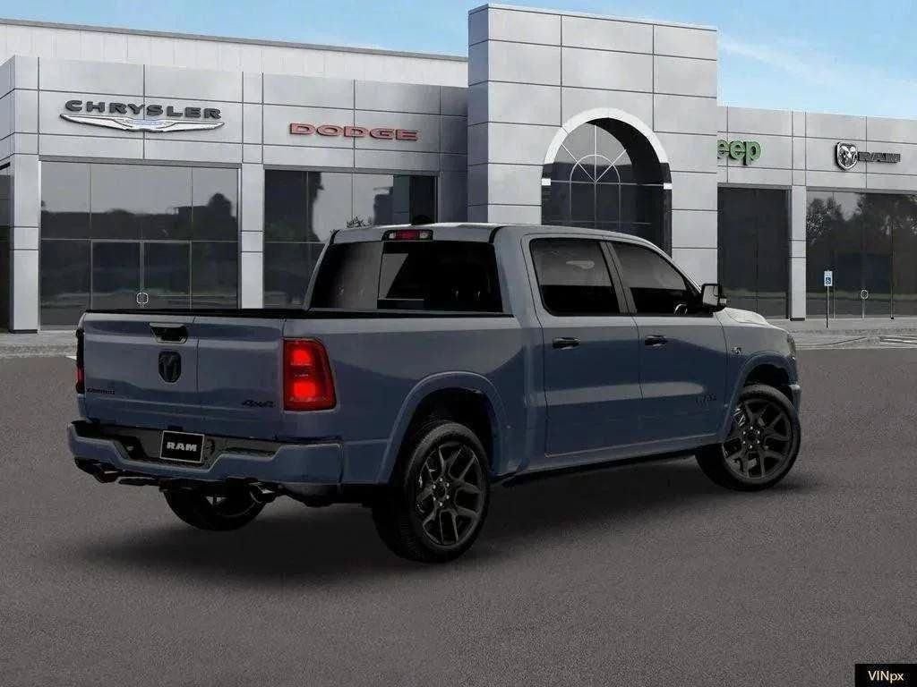 New 2026 Forged Blue Metallic Exterior Paint RAM Laramie image 6