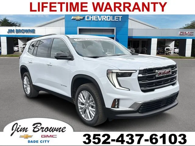 New 2026 Glacier White Tricoat GMC Elevation image 1