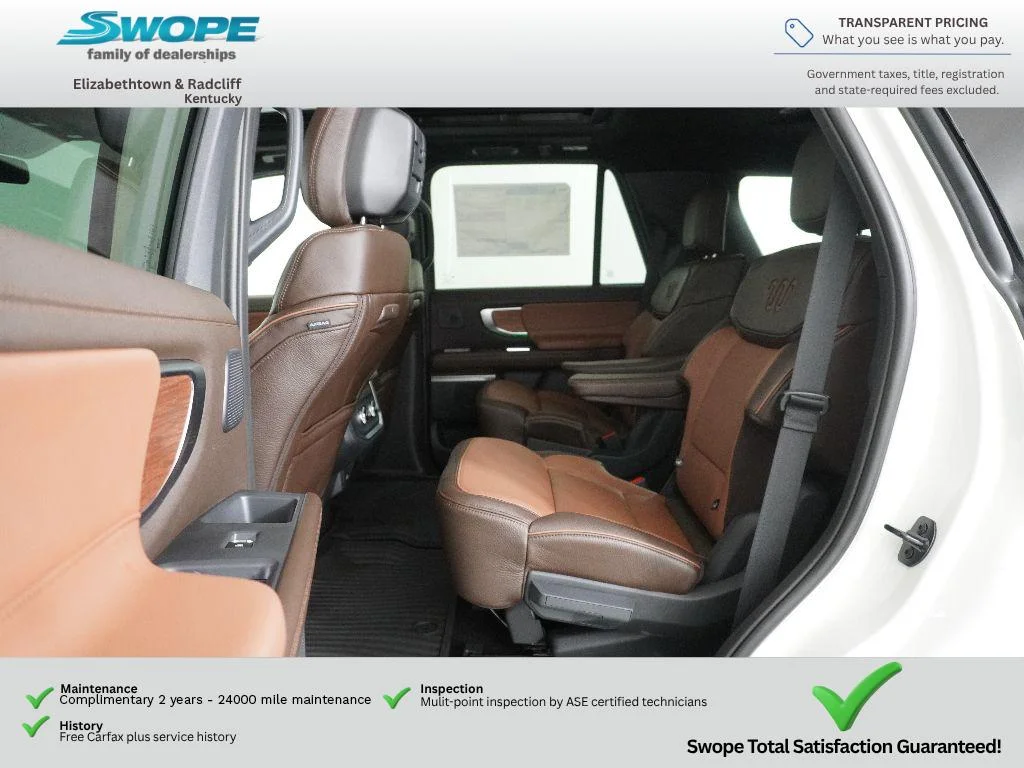 New 2026 Star White Metallic Tri-Coat Ford King Ranch® image 17