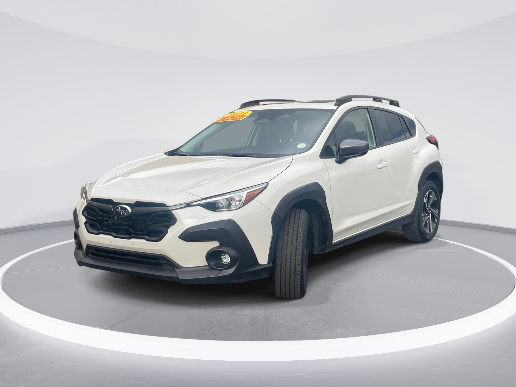 Used 2024 Crystal White Pearl Subaru Premium image 3