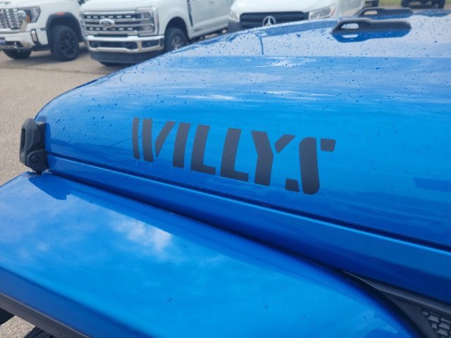 Used 2022 Blue Pearl Jeep Willys image 4