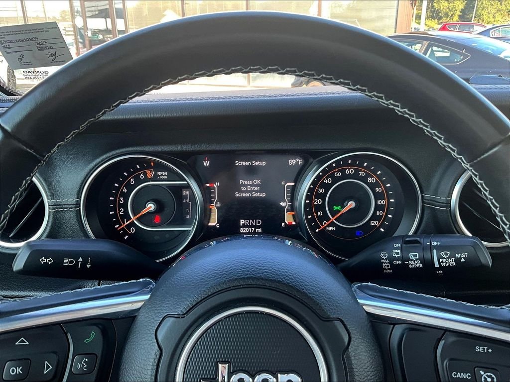 Used 2022 White Jeep Unlimited Sahara image 15