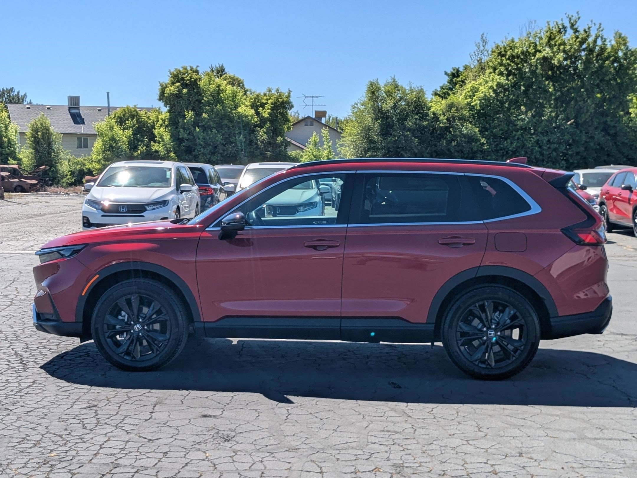 Used 2023 Radiant Red Metallic Honda Sport Touring image 7