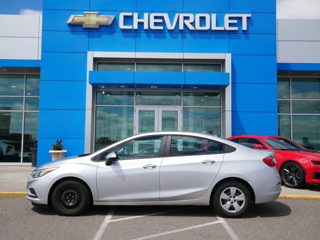 Used 2017 Chevrolet Cruze LS with VIN 1G1BC5SMXH7112572 for sale in Roseville, Minnesota