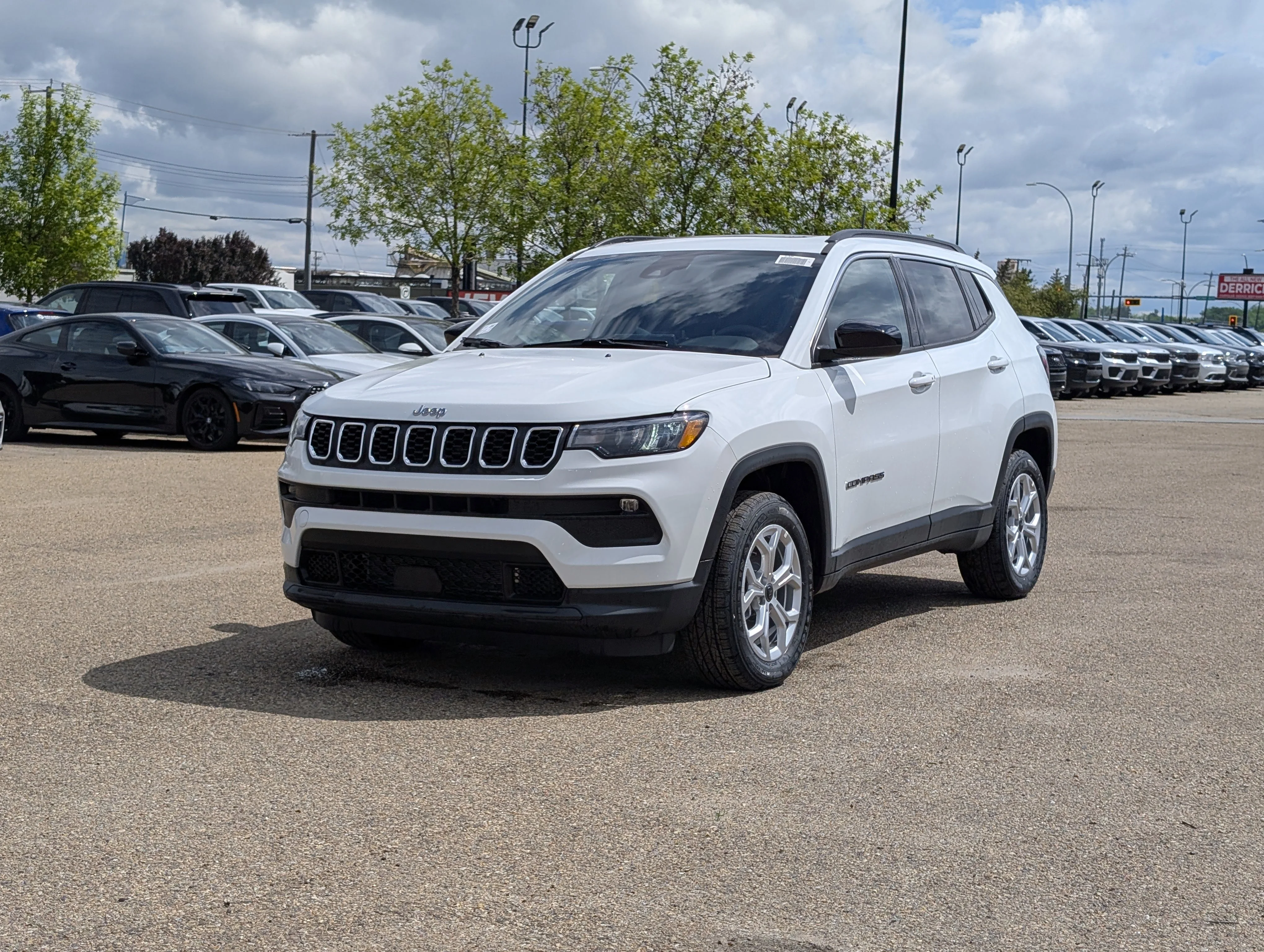 New 2026 Bright White Jeep North image 2