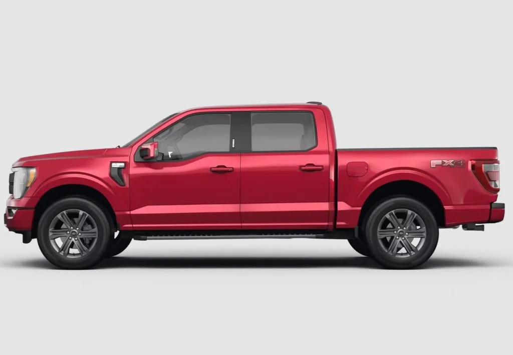 Used 2022 Red Ford LARIAT image 2