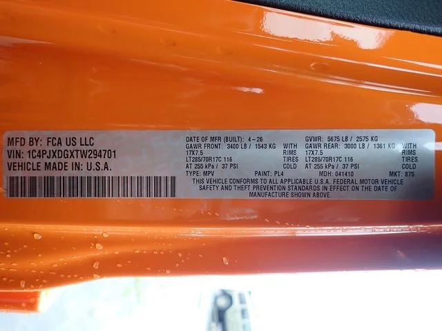 New 2026 Orange Jeep Willys image 17