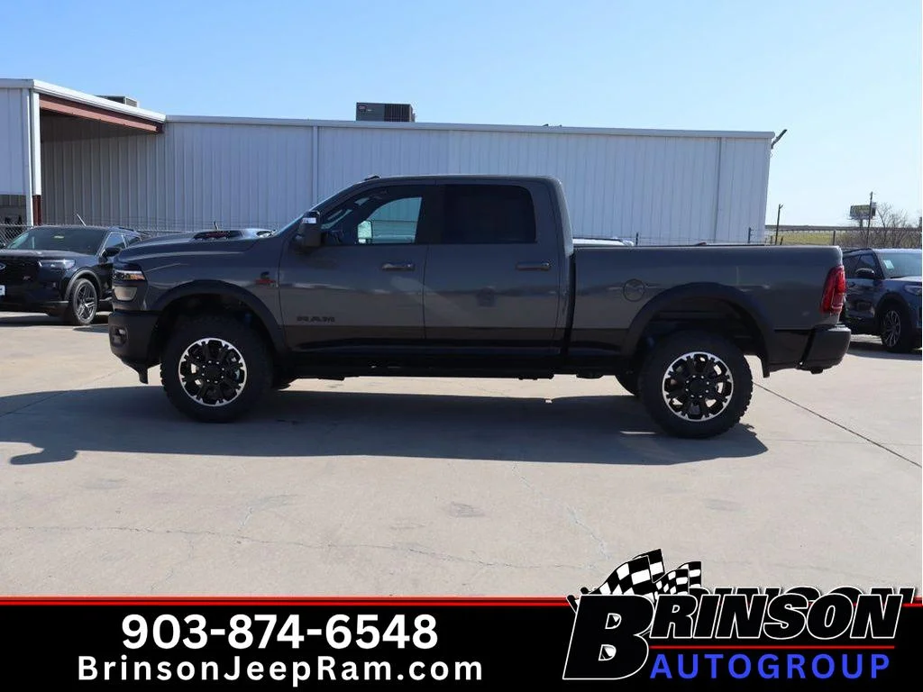 New 2026 Ceramic Gray Clear-Coat Exterior Paint RAM Rebel image 3