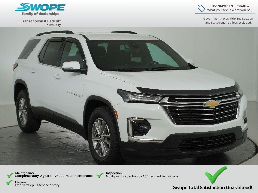Used 2023 WHITE Chevrolet LT Cloth image 1