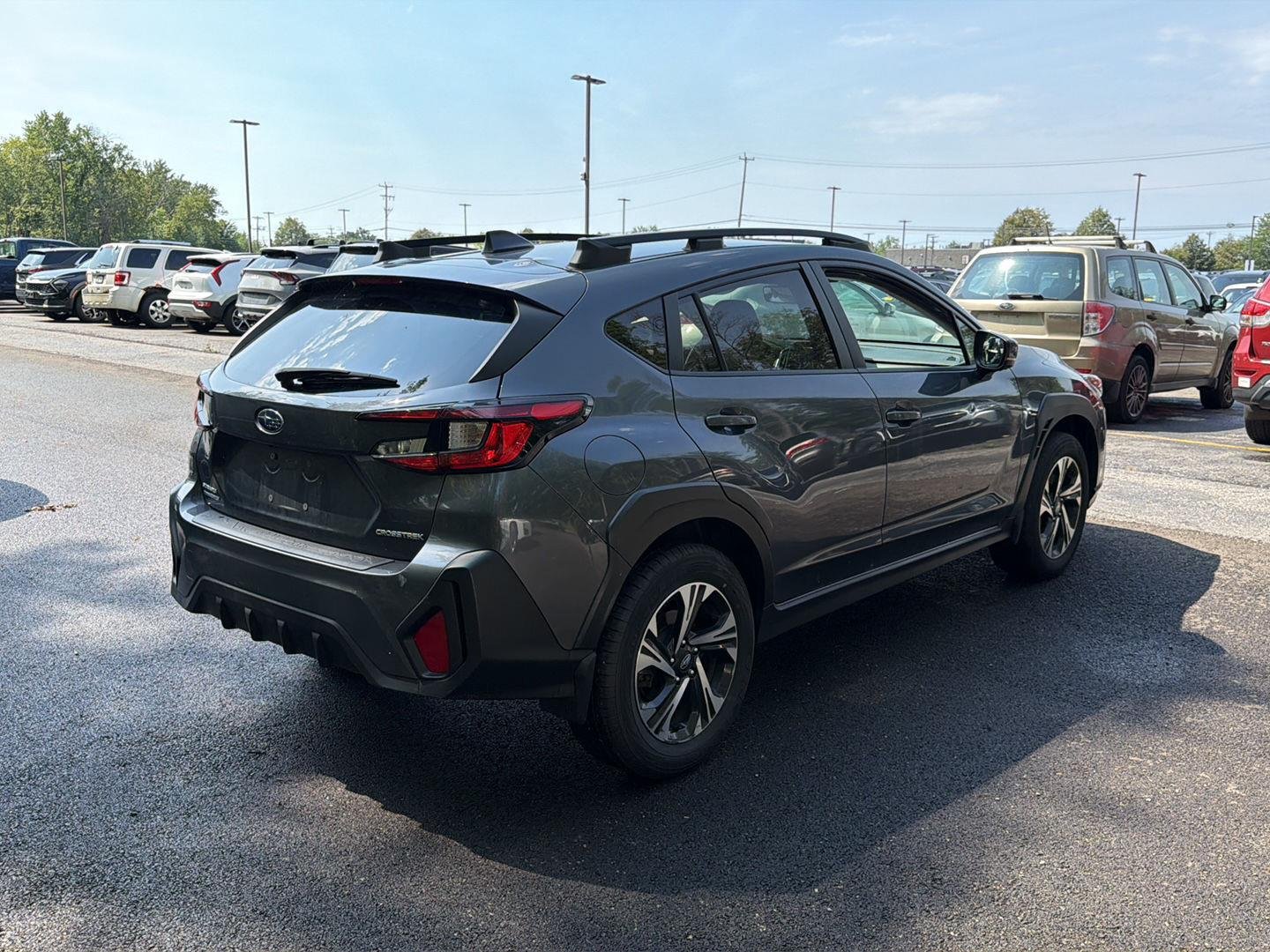 Used 2024 Magnetite Gray Metallic Subaru Premium image 8