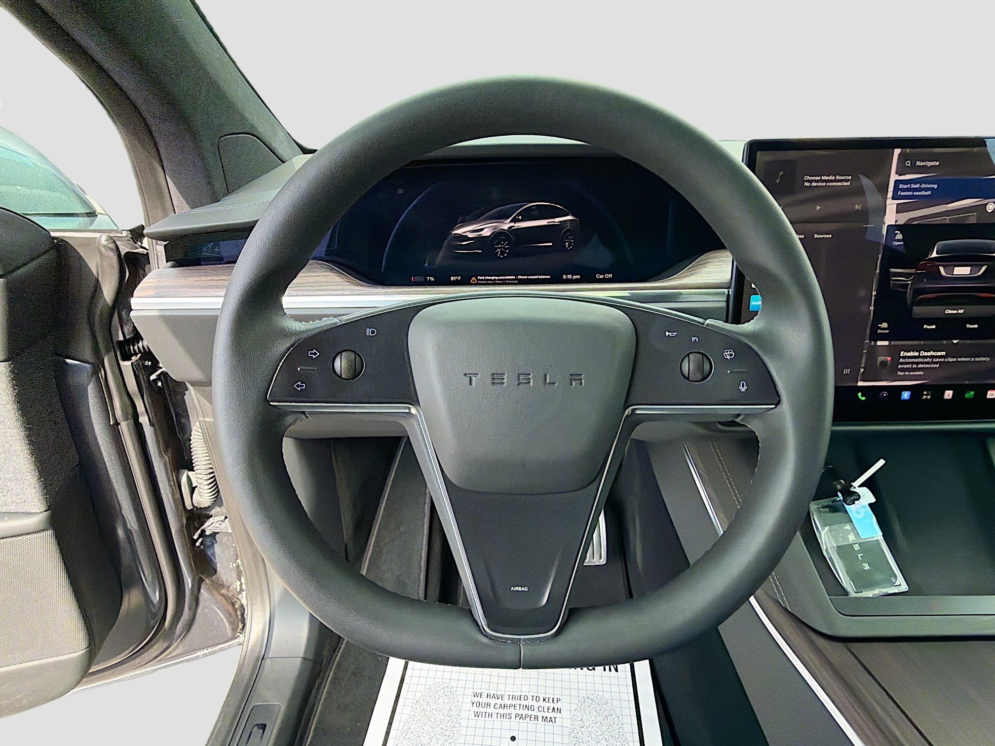 Used 2023 Midnight Silver Metallic Tesla Standard Range image 36
