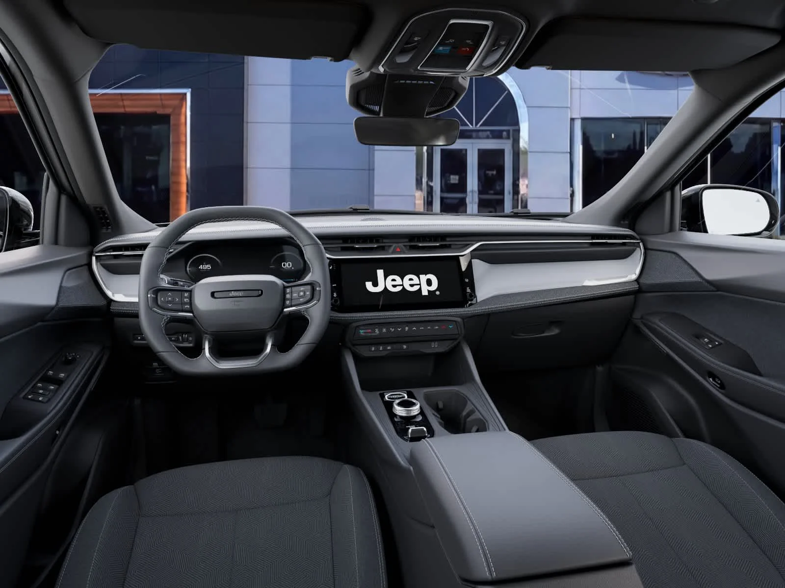 New 2026 Bright White Clear-Coat Exterior Paint Jeep Laredo image 14