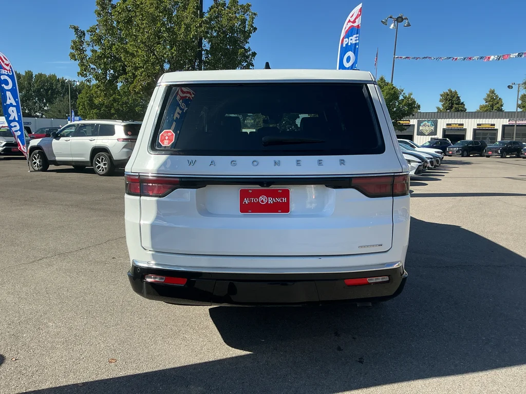 Used 2024 Bright White Clearcoat Jeep Series III image 6