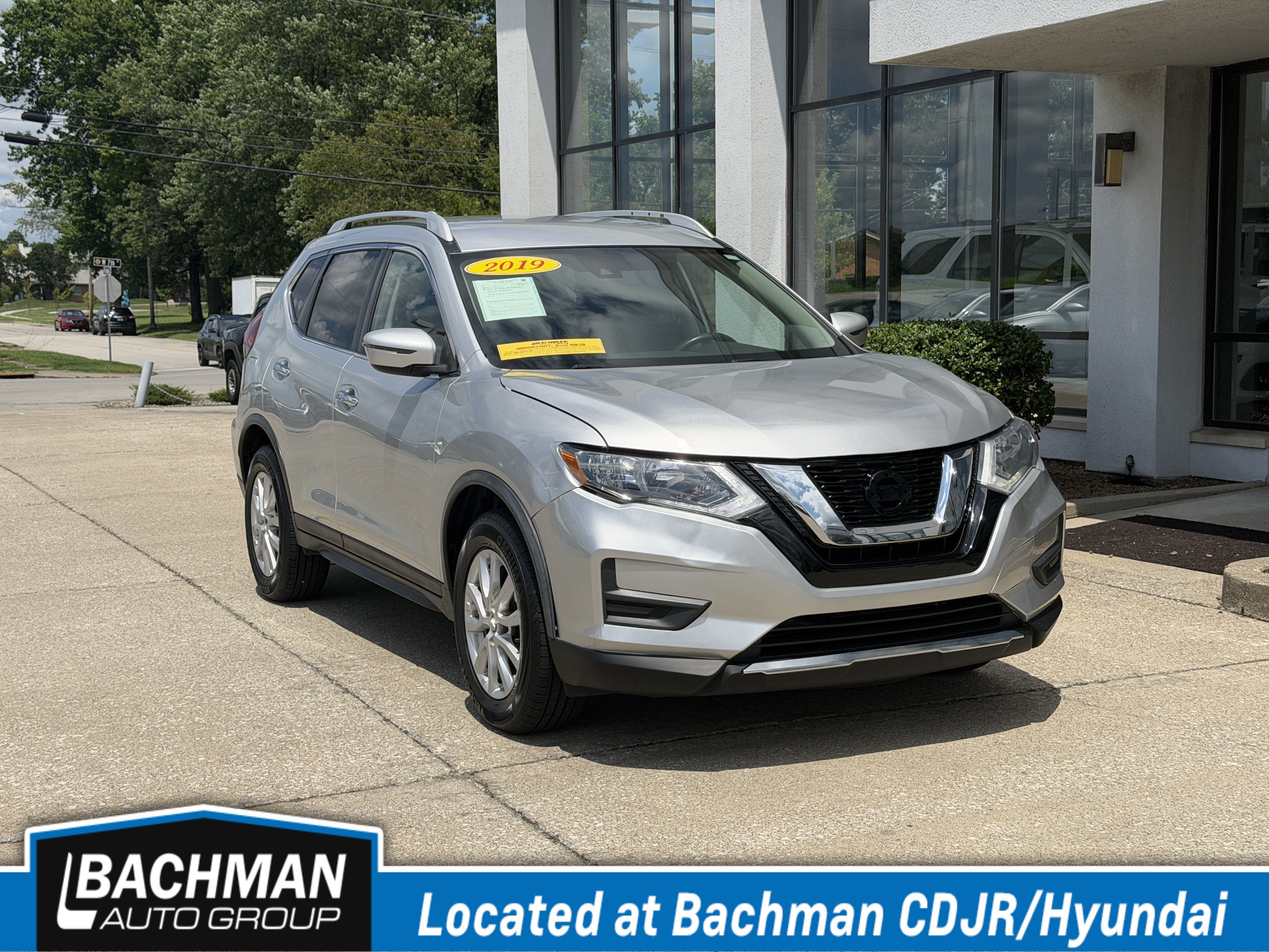 Used 2019 Brilliant Silver Metallic Nissan SV image 1