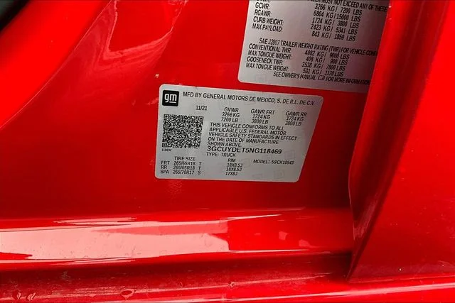 Used 2022 Red Chevrolet LT image 5