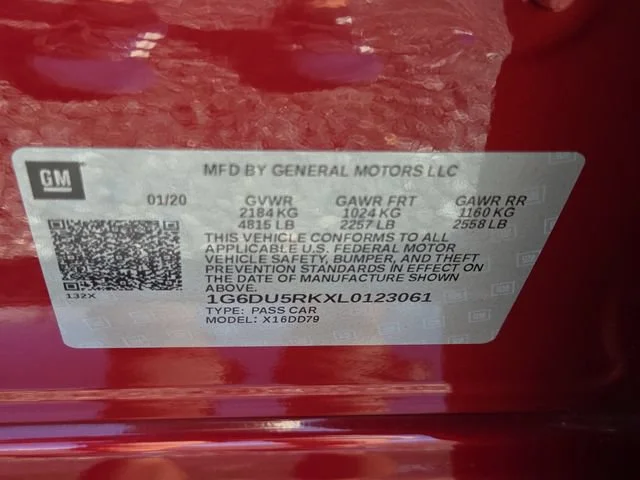 Used 2020 RED OBSESSION TINTCOAT Cadillac Sport image 7