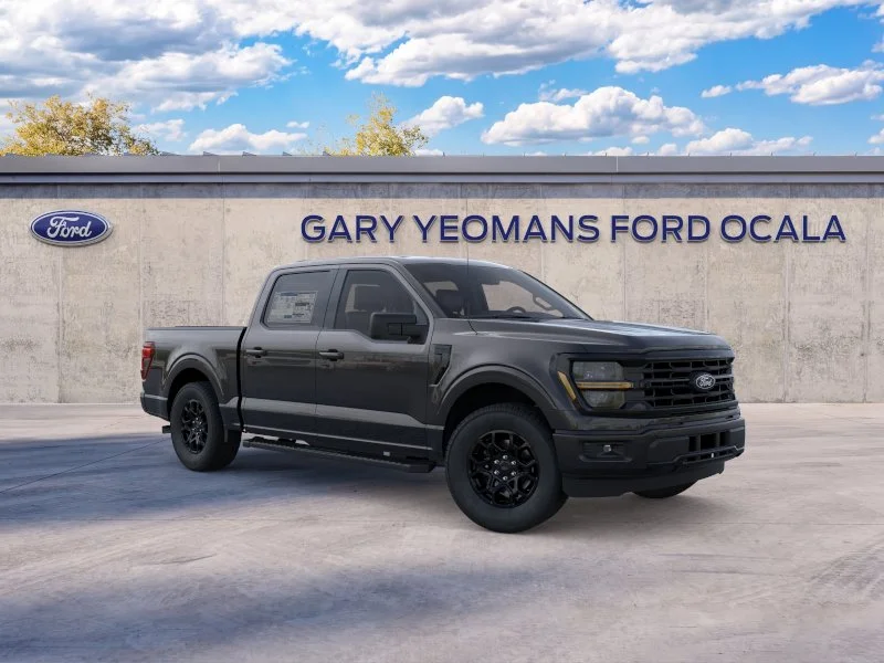 New 2026 Agate Black Metallic Ford XLT image 7
