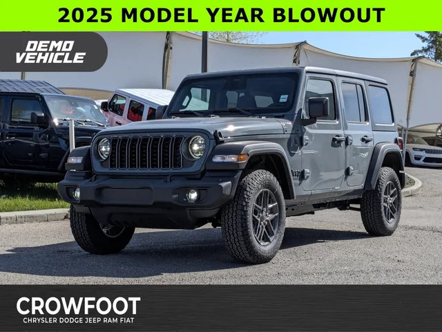 2025 Jeep Wrangler Sport S - - 4x4 - LED Headlamps - 12.3- Inch Display - A/T Tires - Convenience Group & More!