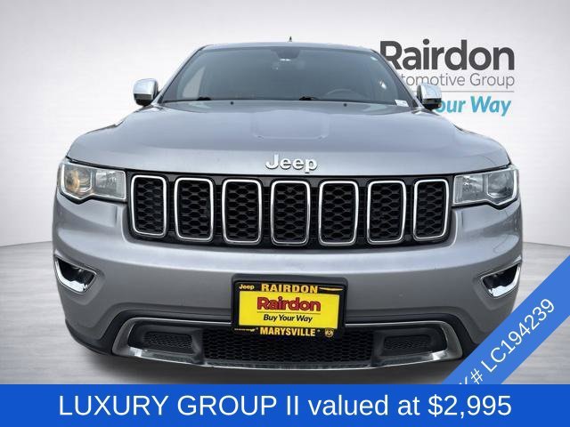 Used 2020 Jeep Grand Cherokee Limited with VIN 1C4RJFBG9LC194239 for sale in Arlington, WA