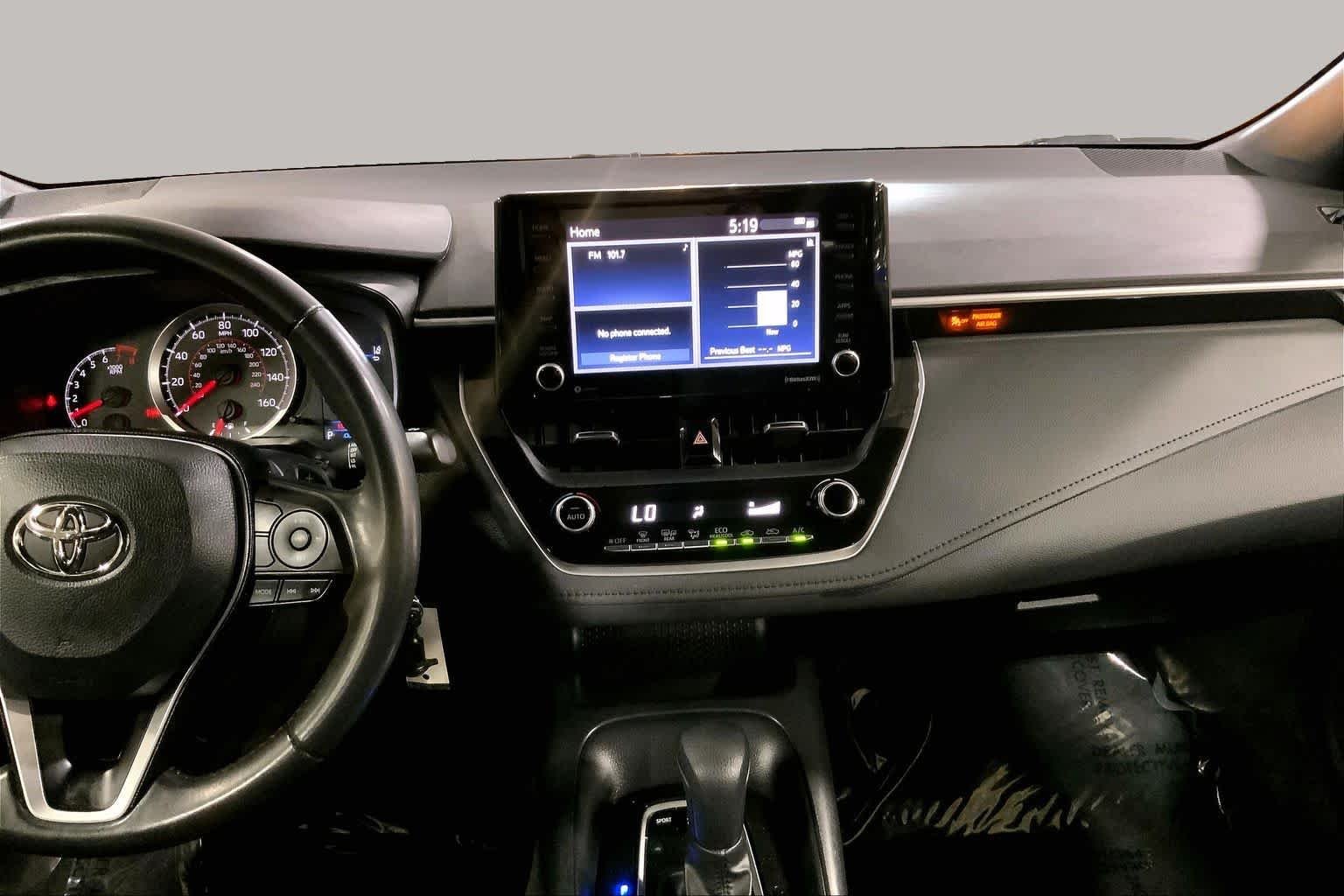 Used 2022 Classic Silver Metallic Toyota SE image 7