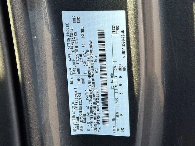 New 2026 Carbonized Gray Metallic Ford XL image 14