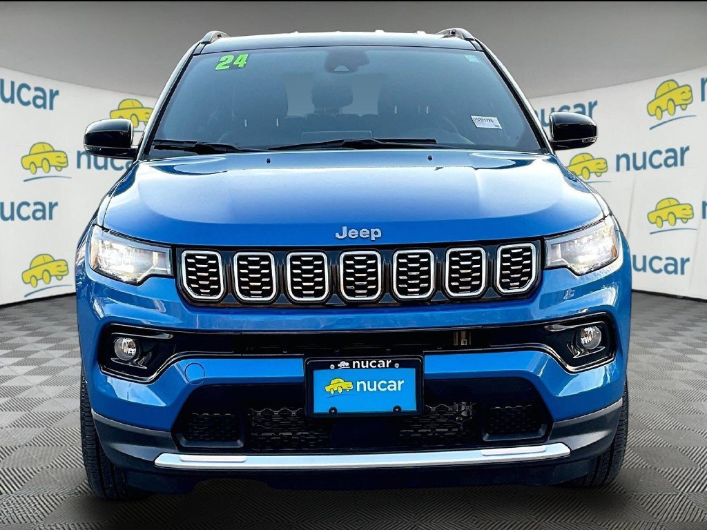 Used 2024 Blue Jeep Limited image 2