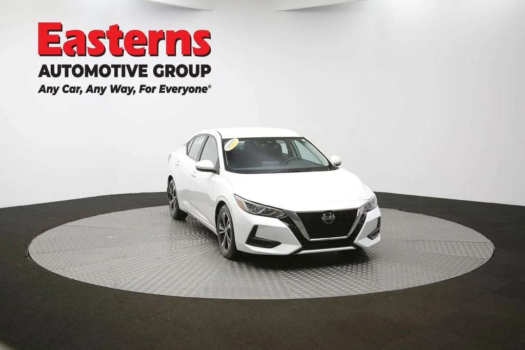Used 2021 White Nissan SV image 48