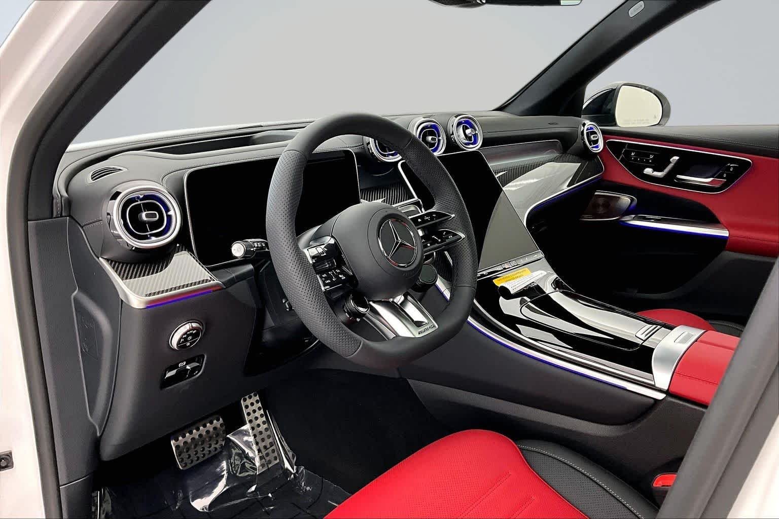 New 2027 Polar White Mercedes-Benz AMG® GLC 53 4MATIC+ SUV image 2