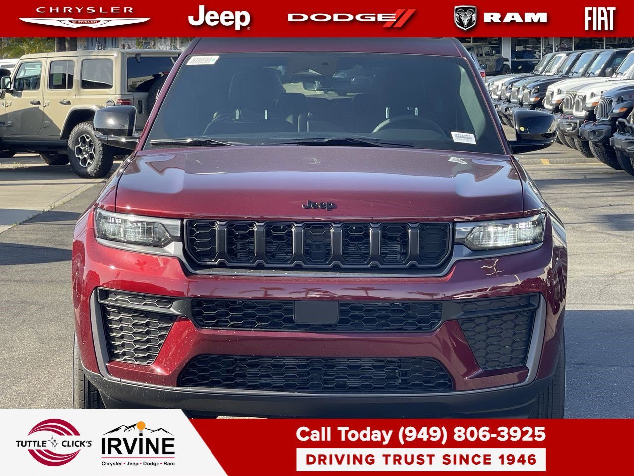 New 2026 Velvet Red Pearlcoat Jeep Laredo Altitude image 2