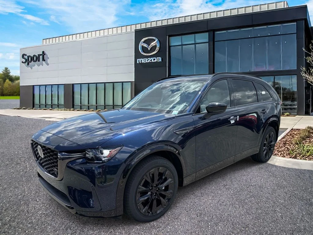 New 2026 Deep Crystal Blue Mica Mazda 3.3 Turbo S Premium Sport AWD image 9