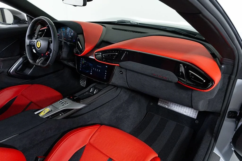 Used 2025 Bianco Artico Ferrari Coupe image 32
