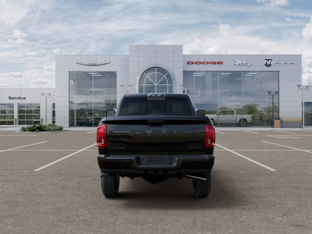 New 2026 Diamond Black Crystal Pearl-Coat Exterior Paint RAM Big Horn image 8