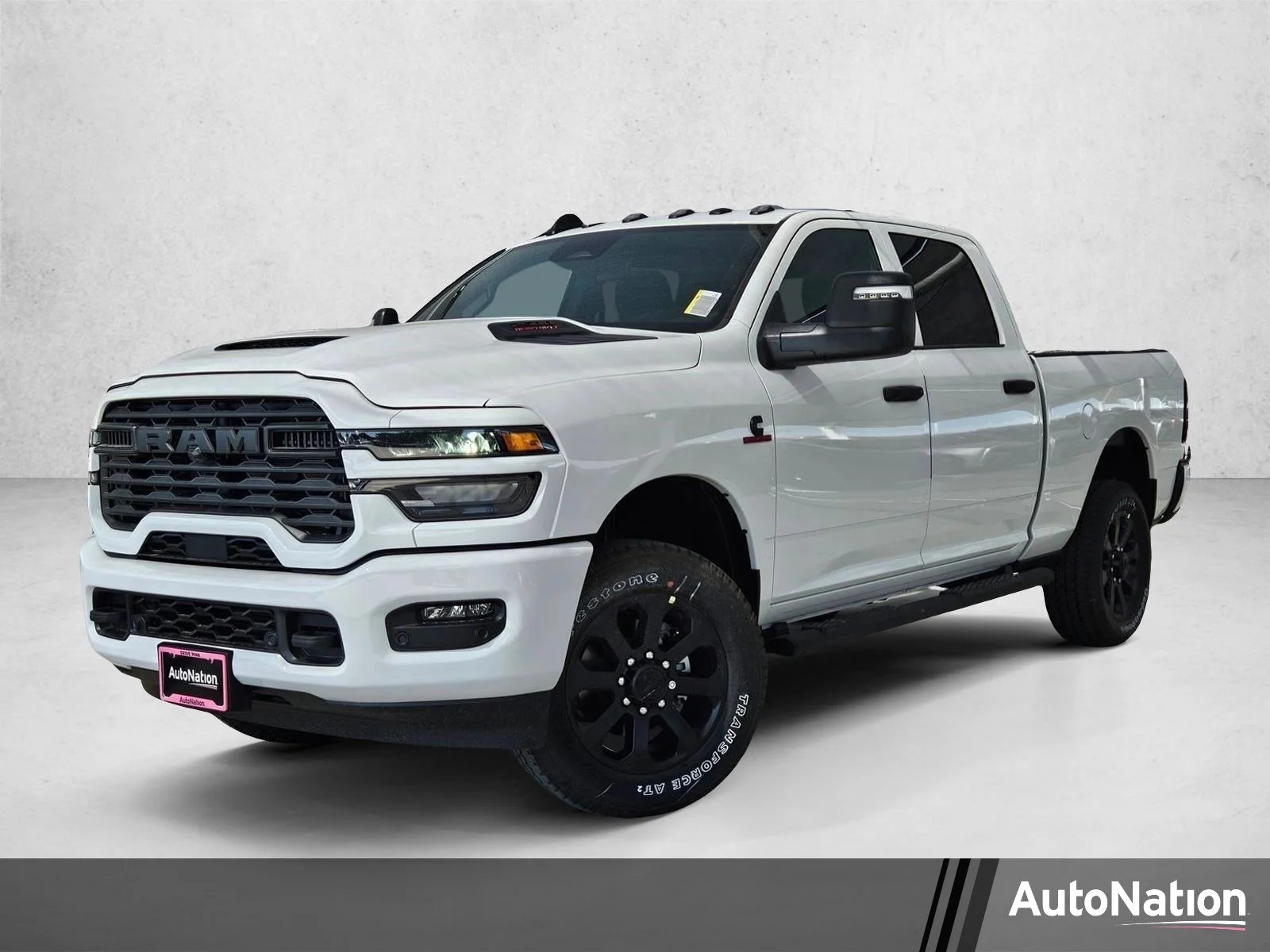 New 2026 Bright White Clear-Coat Exterior Paint RAM Black Express image 1