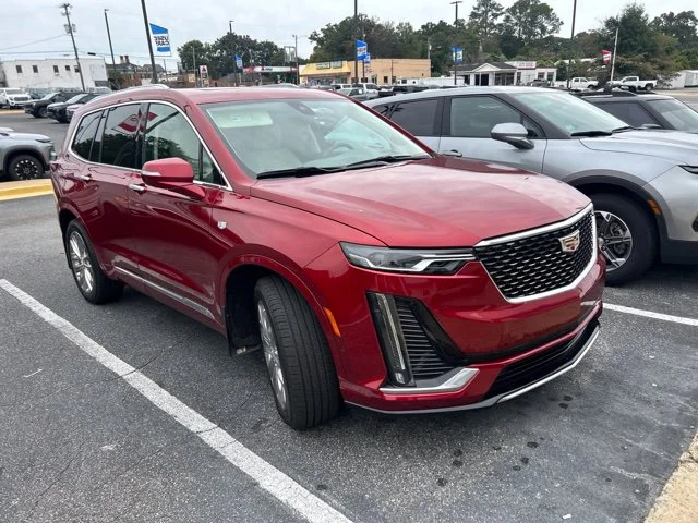 Used 2024 Red Cadillac Premium Luxury image 2