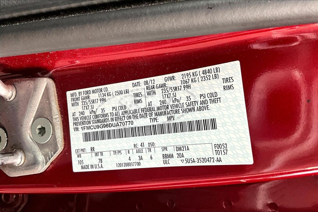 Used 2013 Red Ford SE image 19