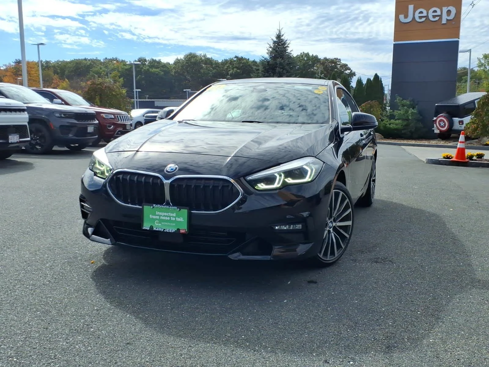 Certified Used 2021 Black Sapphire Metallic BMW 228i xDrive image 2