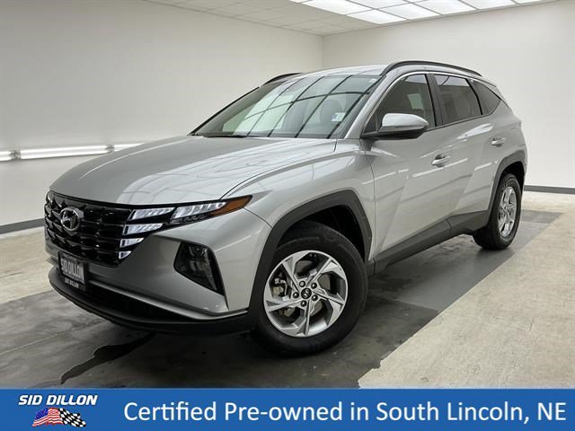 Shimmering Silver 2023 Hyundai Tucson SUV / Crossover All-Wheel Drive Automatic