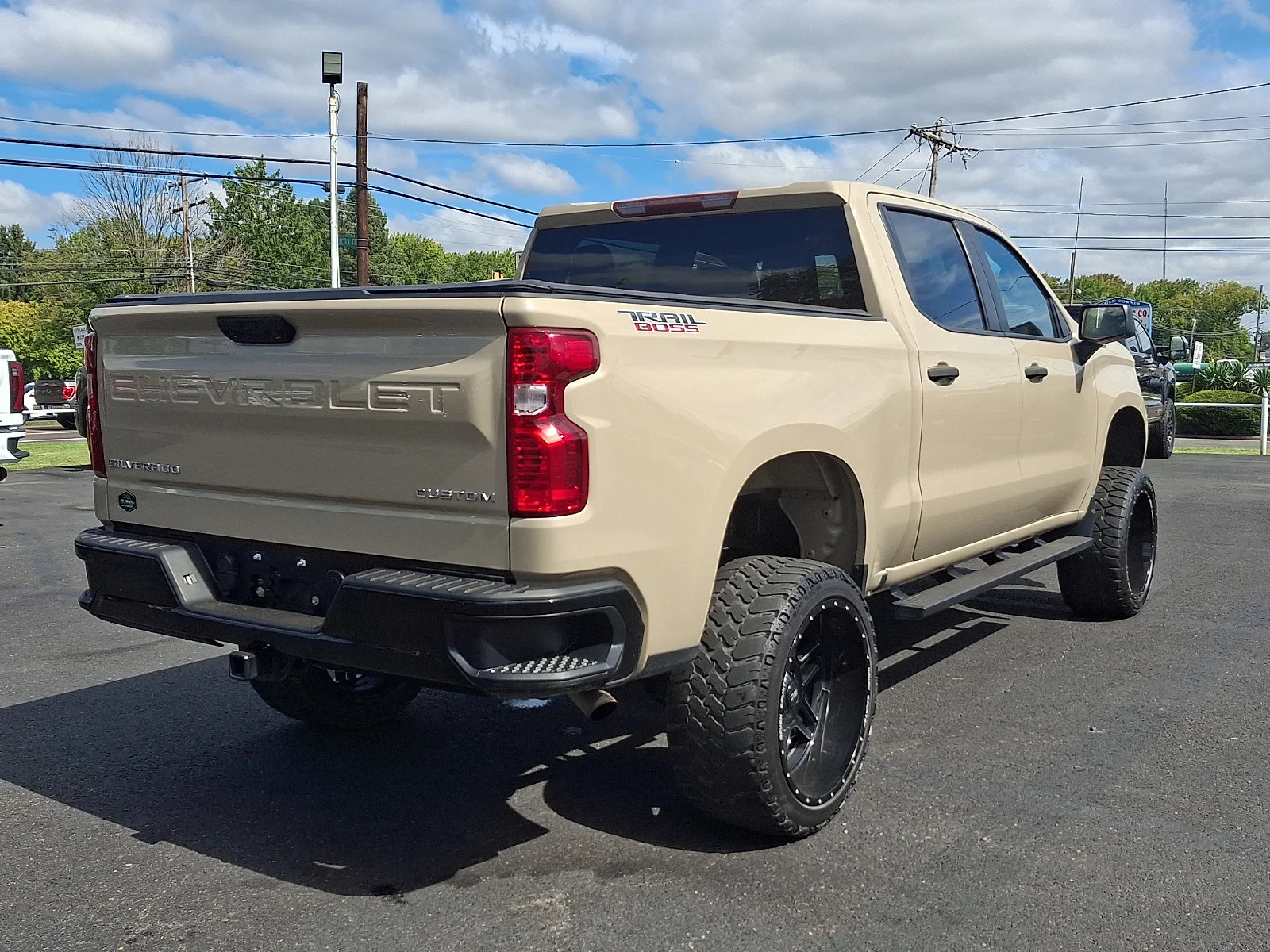 Used 2022 Sand Dune Metallic Chevrolet Custom Trail Boss image 10