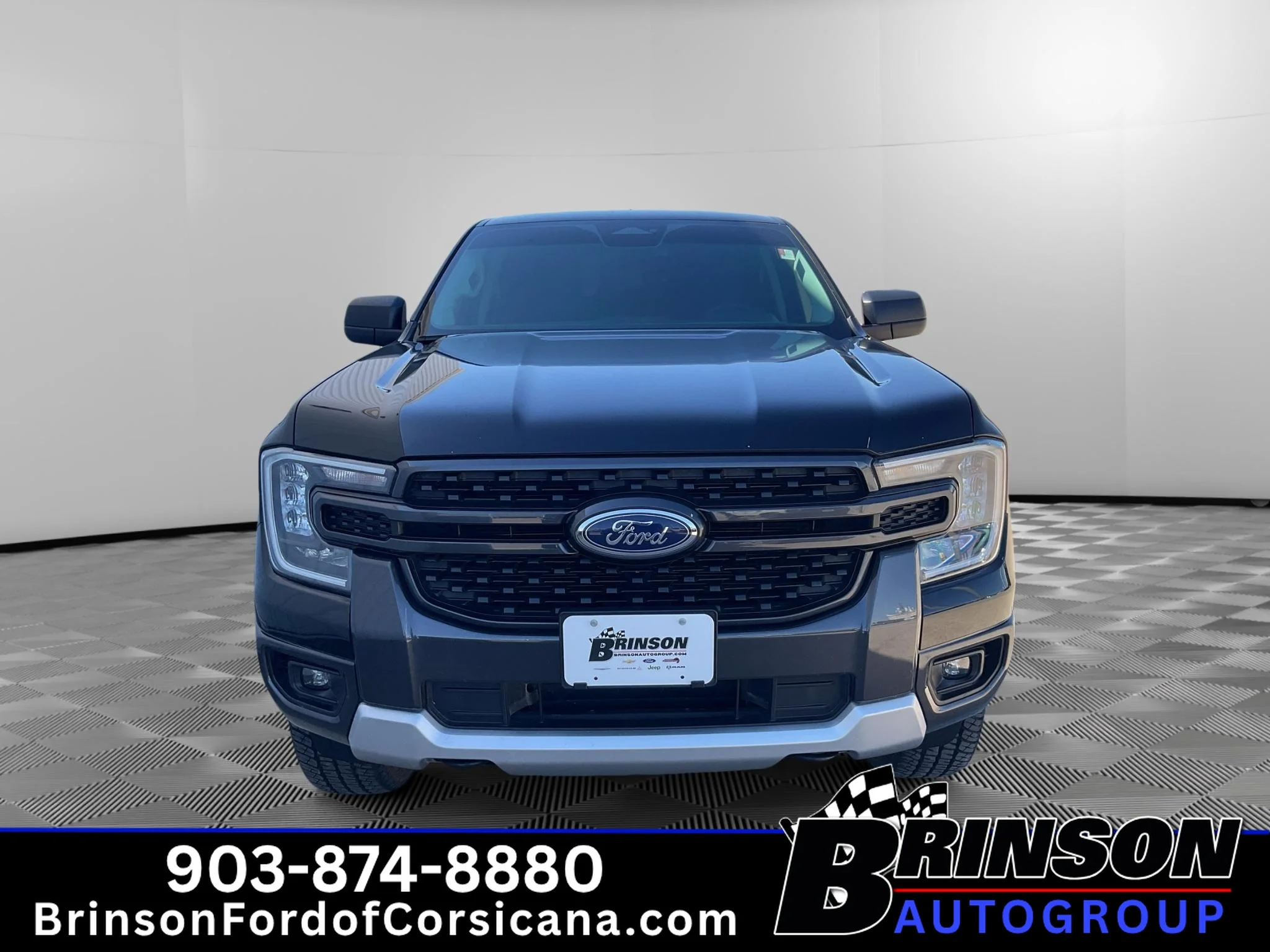 Used 2025 Shadow Black Ford XLT image 2