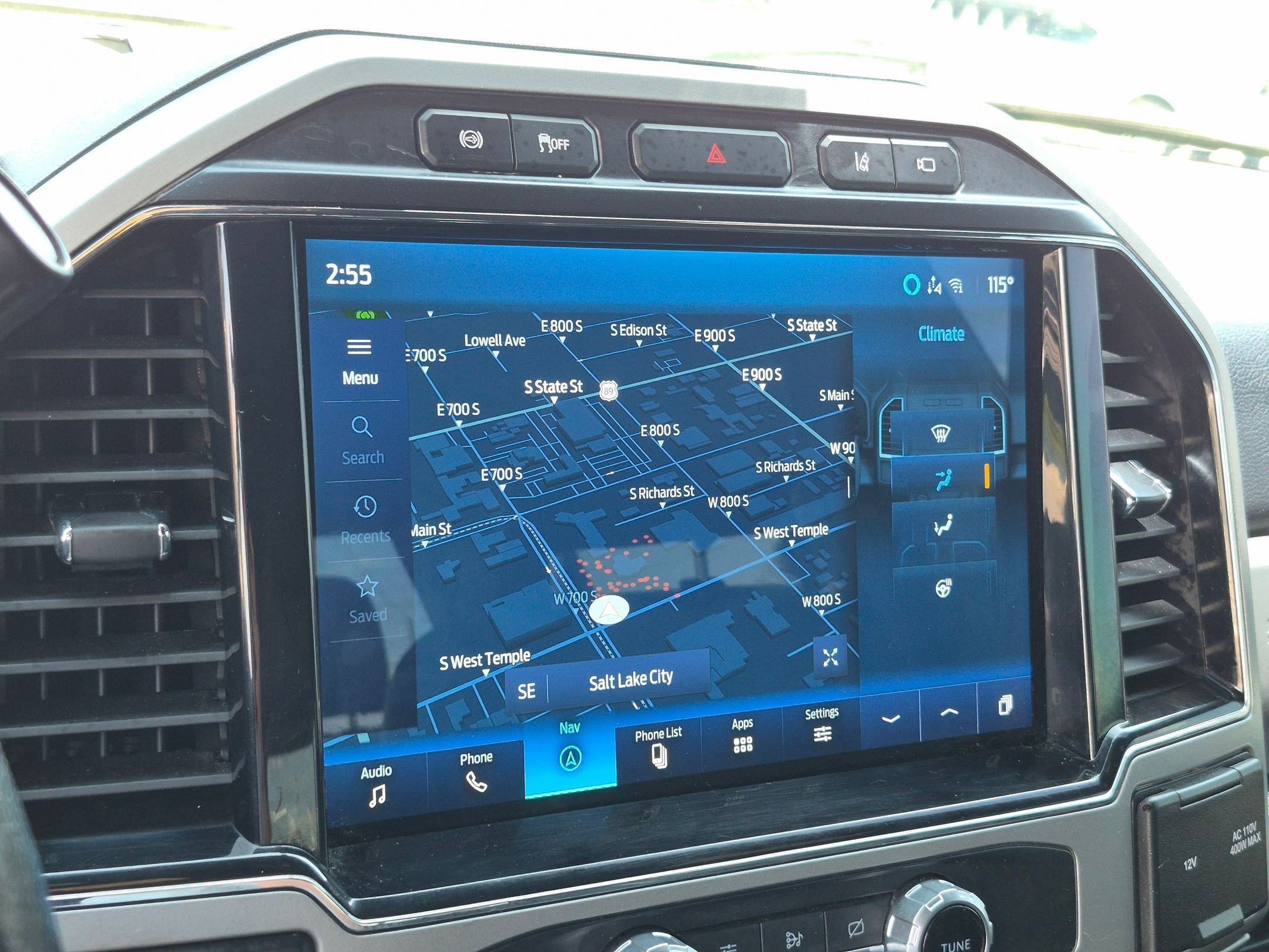 Used 2022 Blue Metallic Ford LARIAT image 22