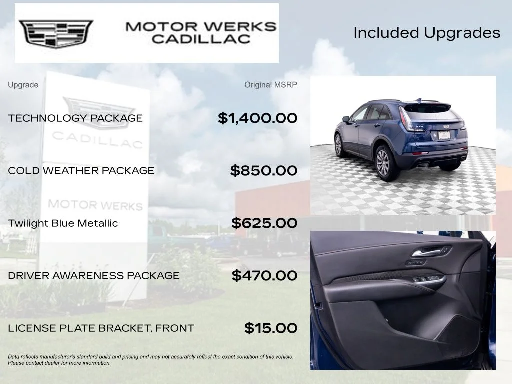 Used 2020 Blue Cadillac Sport image 8