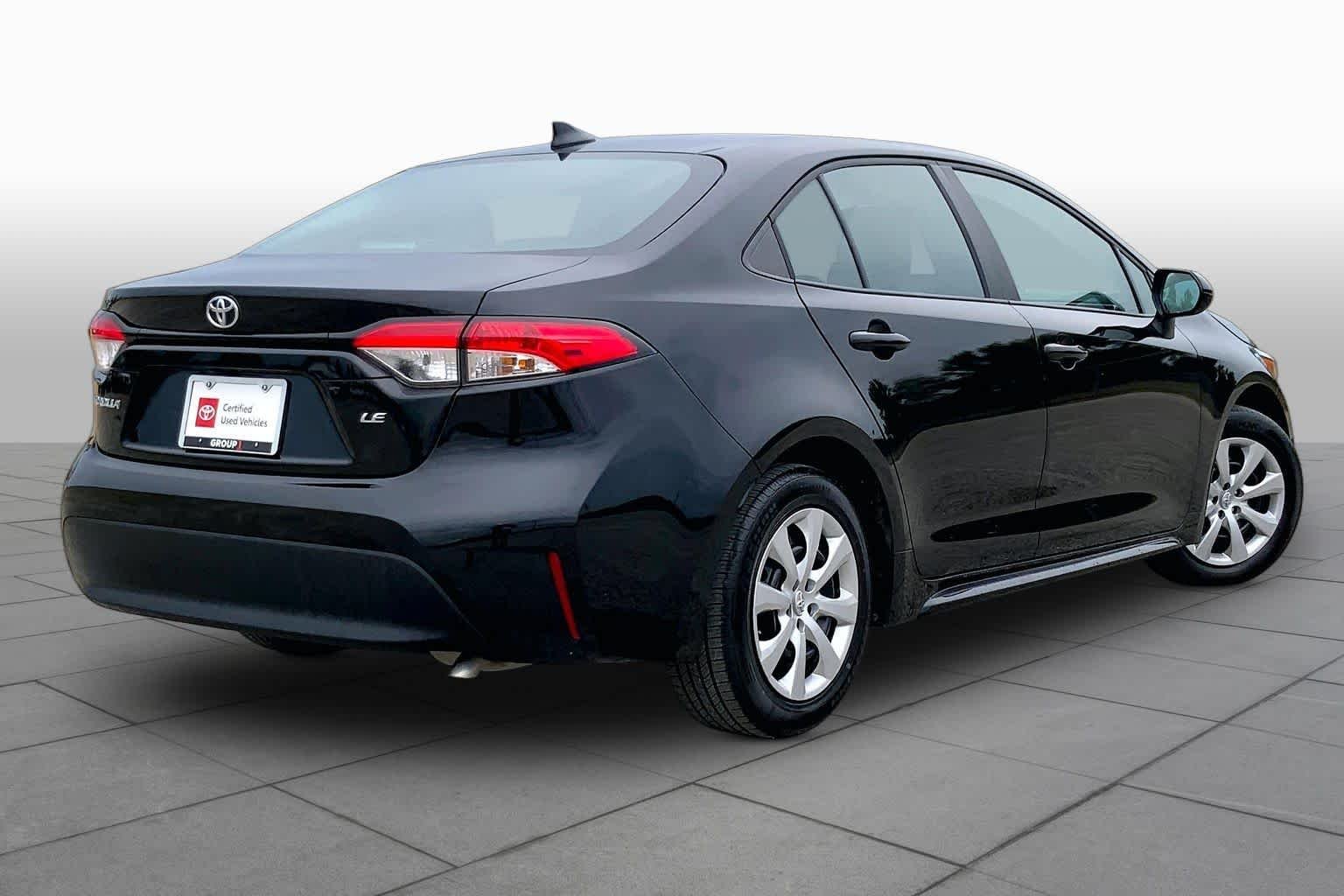 Used 2026 Midnight Black Metallic Toyota LE image 13
