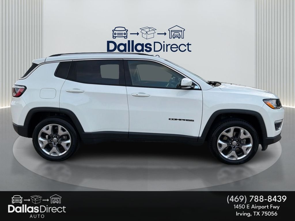 Used 2021 White Clearcoat Jeep Limited image 5